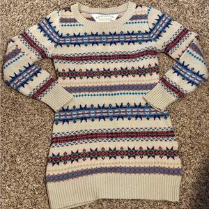 RAGE DENIM  vintage Multicolor Patterned Crew Neck Sweater